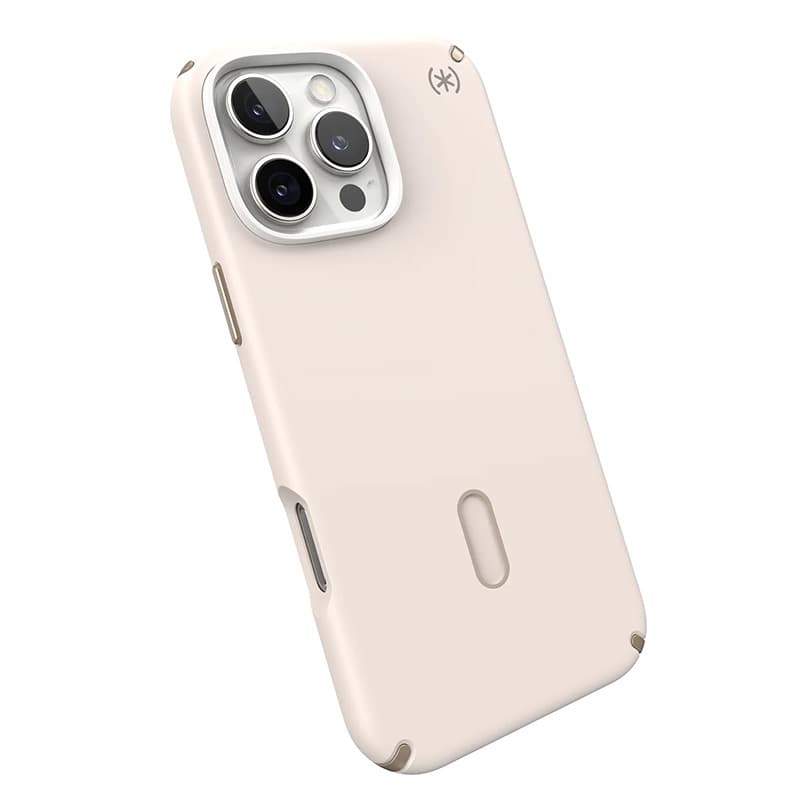 Speck Presidio2 Pro ClickLock & MagSafe - iPhone 16 Pro Max Case (Bleached Bone / Heirloom Gold / Hazel Brown) 8