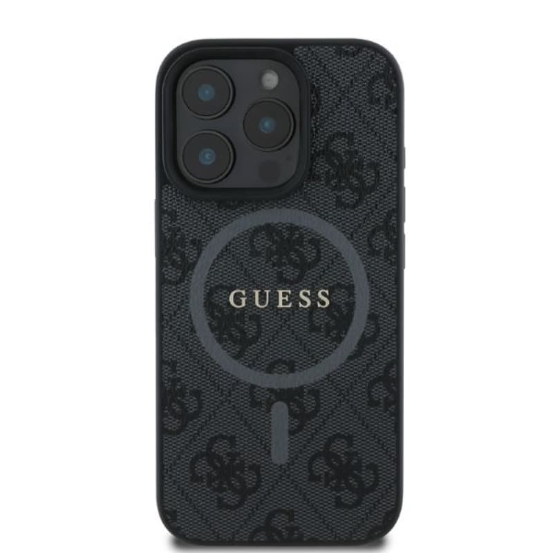 Guess 4G Ring Classic Logo MagSafe - Case for iPhone 16 Pro (black) 3