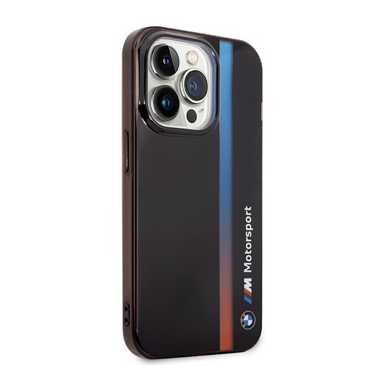 BMW Tricolor Stripe - Case for iPhone 14 Pro Max (Black) 4