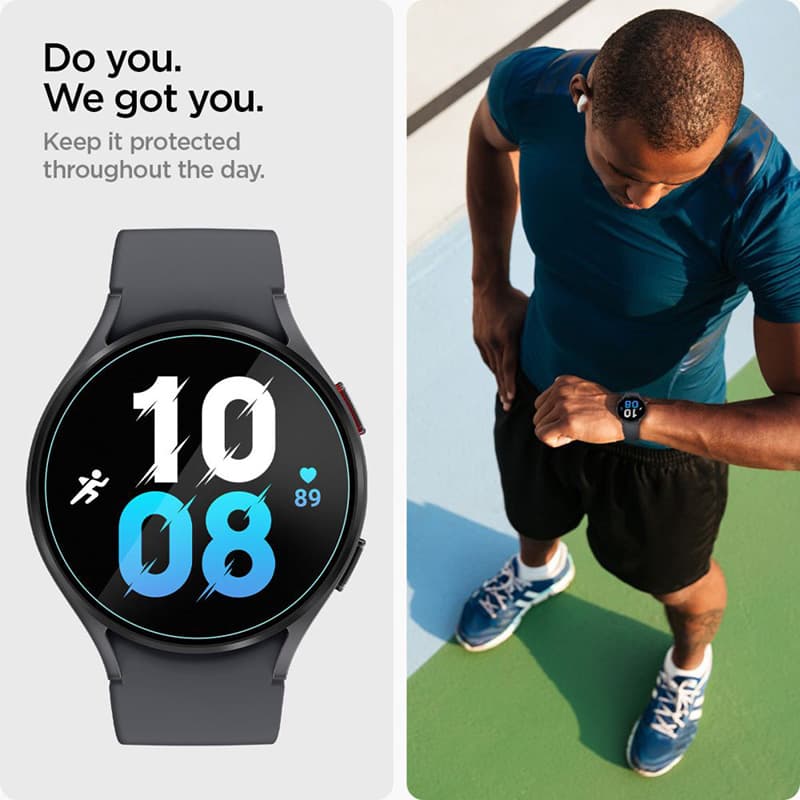 Spigen GLAS.TR EZ FIT 2-Pack - Tempered glass for Samsung Galaxy Watch 6 40 mm (2 pcs) 6