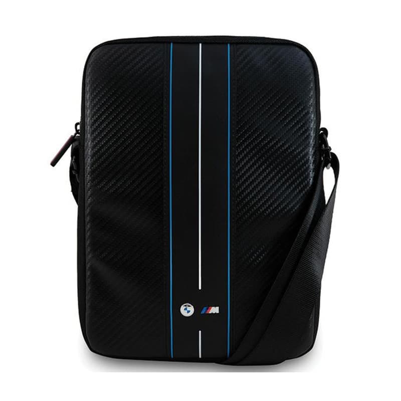 BMW Carbon Blue Stripes - 8" tablet Case (black) 1