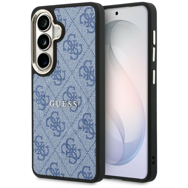 Guess 4G Embossed Ring MagSafe - Samsung Galaxy S26 Case (Blue)