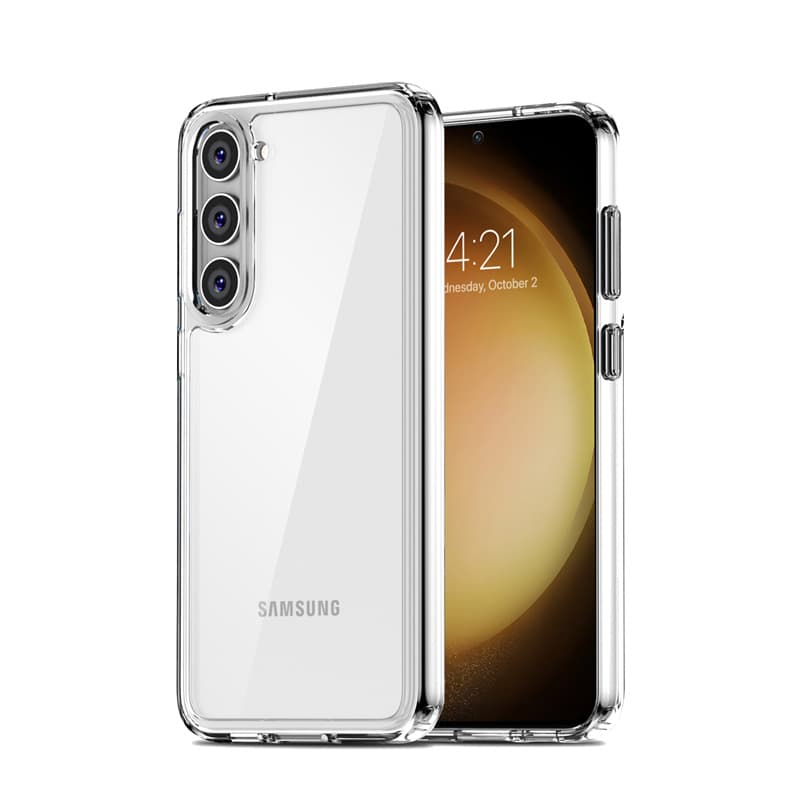 Crong Crystal Shield Cover - Samsung Galaxy S23 Case (Transparent) 4