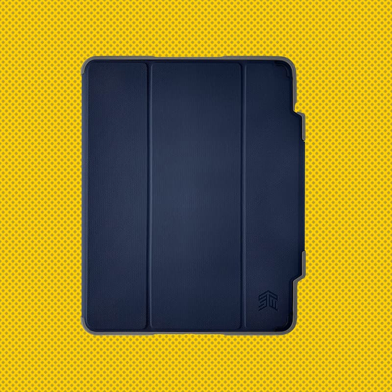 STM Dux Plus - Rugged Case for iPad 11" (2025) / 10.9" (2022) MIL-STD-810G with Apple Pencil Holder (Midnight Blue) 4