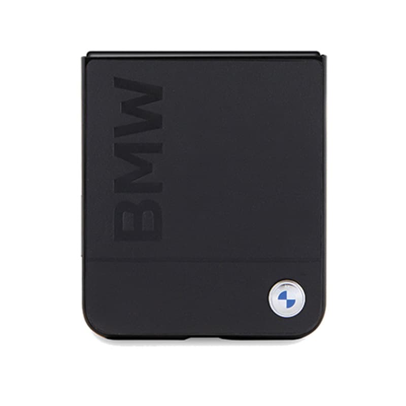BMW Leather Hot Stamp - Samsung Galaxy Z Flip 5 Case (Black) 5