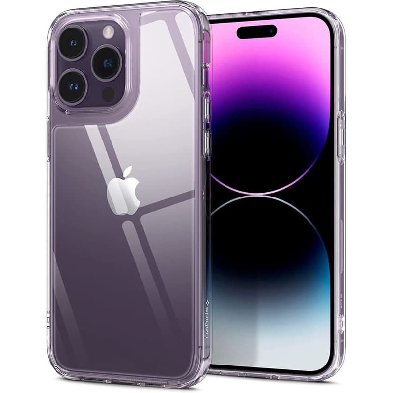 Spigen Quartz Hybrid - Case for iPhone 14 Pro (Clear) 8