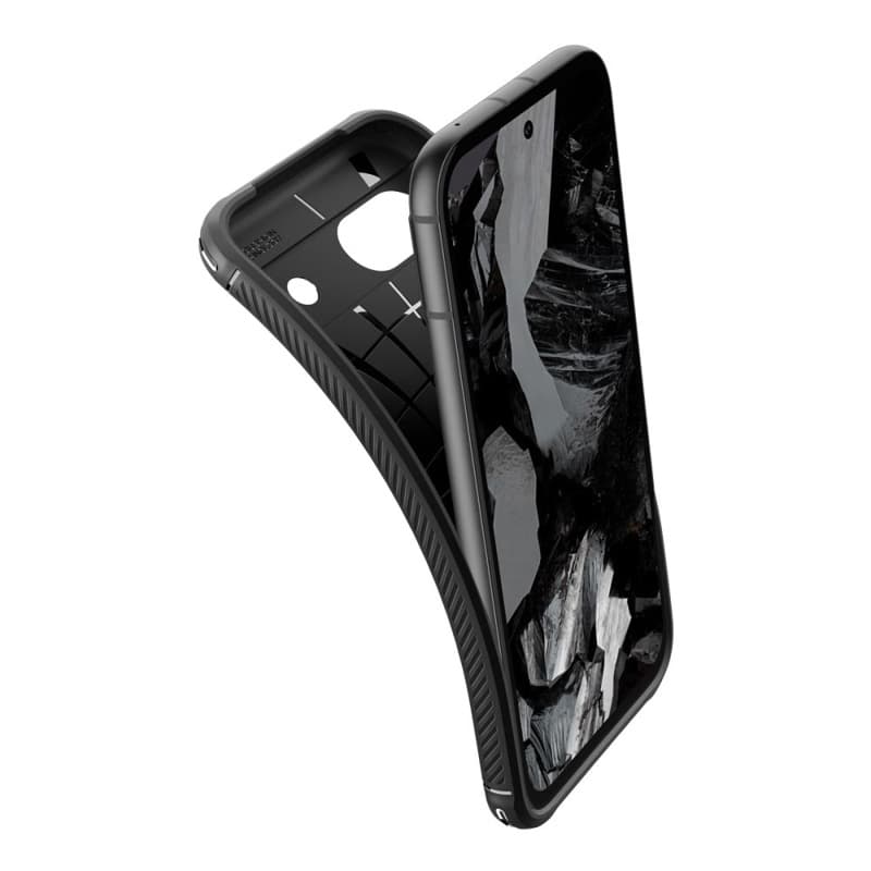 Spigen Rugged Armor - Case for Google Pixel 8A (Black) 6