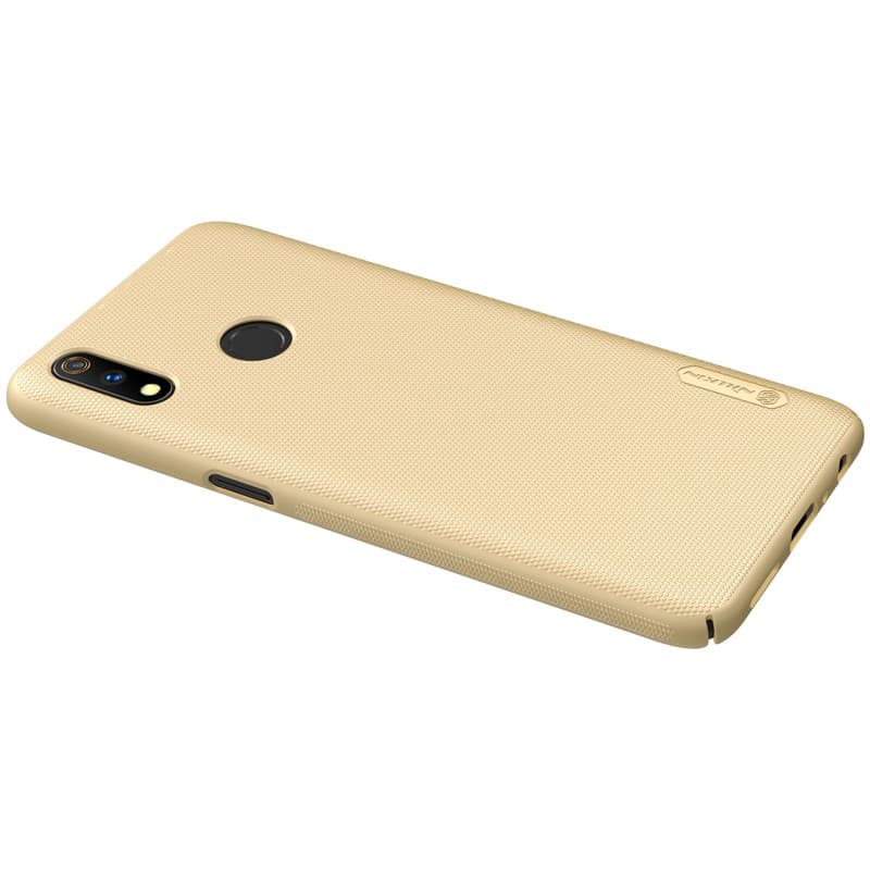Nillkin Super Frosted Shield - Case for Realme 3 Pro (Realme X Lite) (Golden) 2