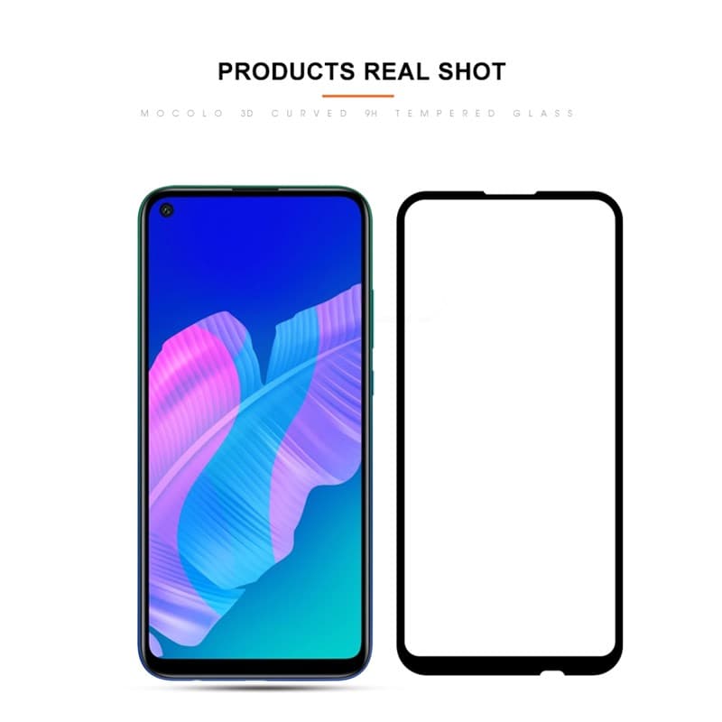 Mocolo 2.5D Full Glue Protective Glass for Huawei P40 Lite E 6