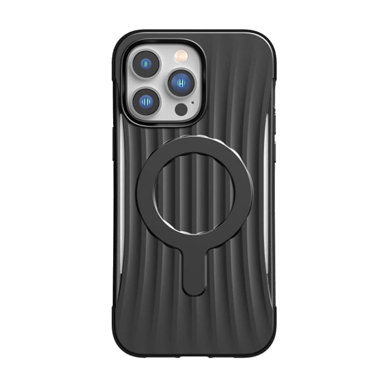 X-Doria Raptic Clutch MagSafe - Biodegradable case for iPhone 14 Pro Max (Drop-Tested 3m) (Black) 3