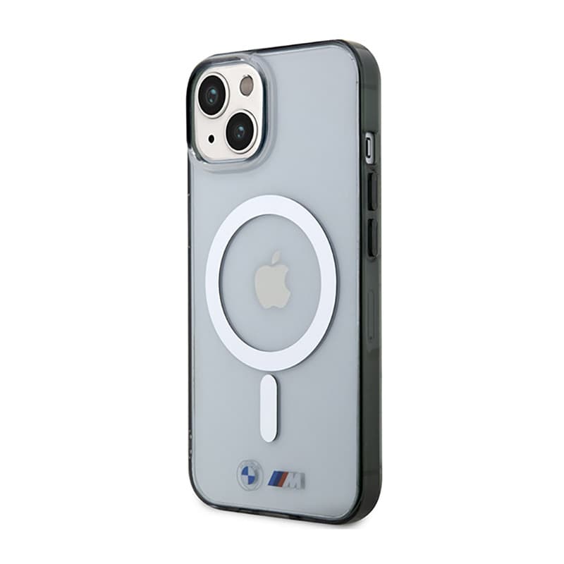 BMW Silver Ring MagSafe - Case for iPhone 14 (Transparent) 2