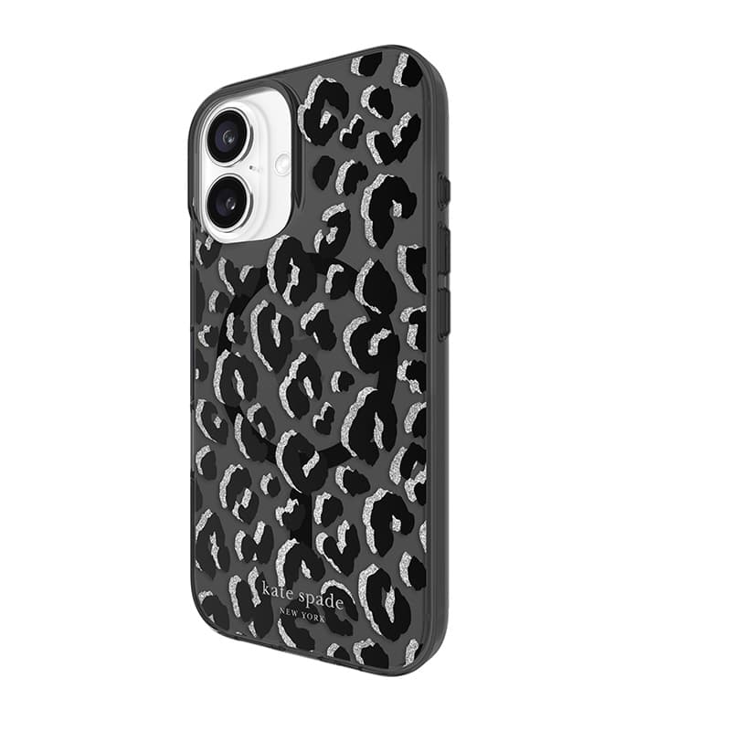 Kate Spade New York Protective MagSafe - Case for iPhone 16 (City Leopard) 4