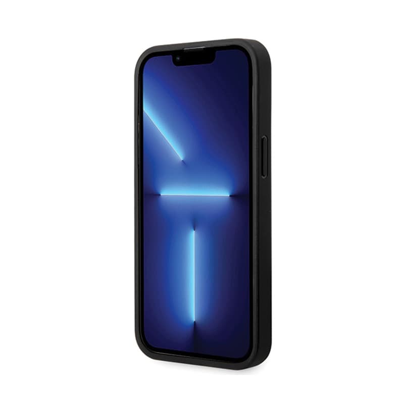 BMW Leather Diamond Pattern - Case for iPhone 14 Pro (Black) 5