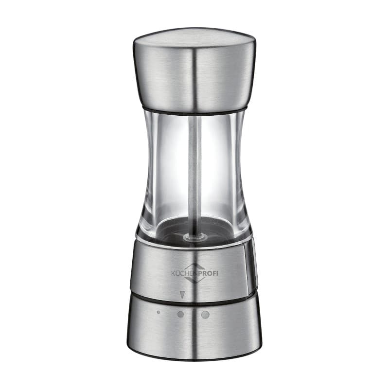 Küchenprofi Monaco - Pepper or Salt Mill with Ceramic Grinding Mechanism 14×6 cm