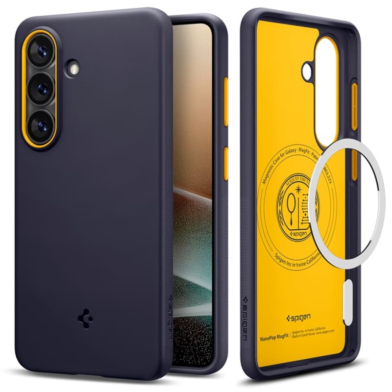 Spigen Nano Pop Mag MagSafe - Case for Samsung Galaxy S26 (Blueberry Navy) 2