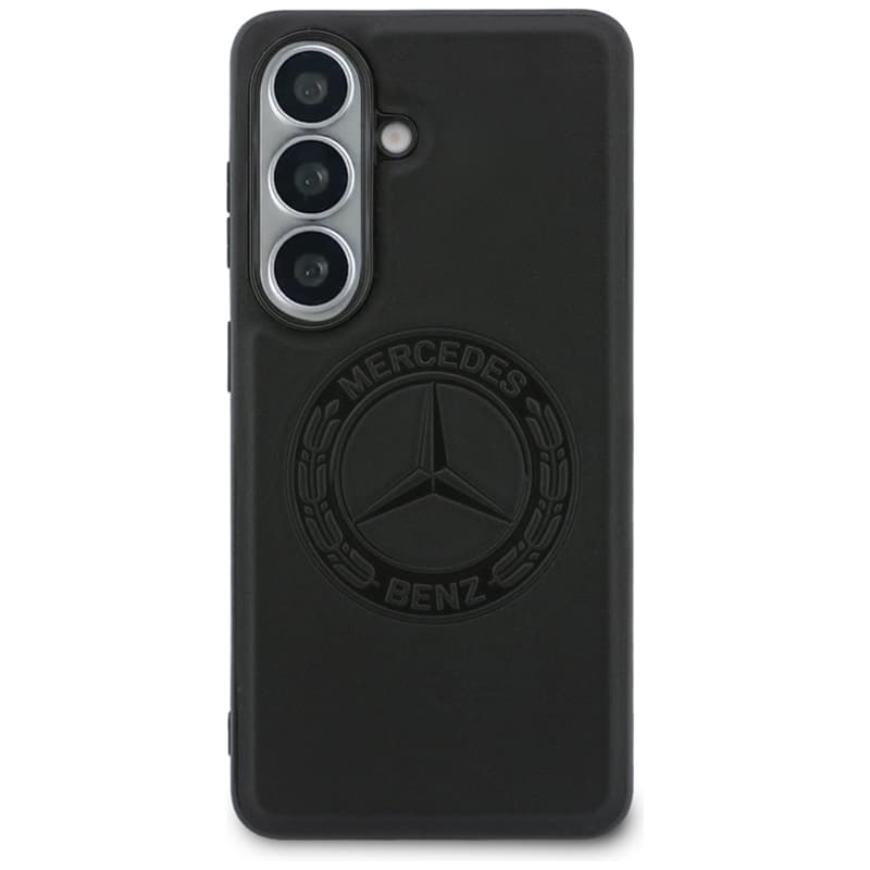 Mercedes Vintage Logo MagSafe - Samsung Galaxy S26 Case (Black) 3
