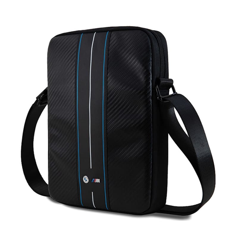 BMW Carbon Blue Stripes - 8" tablet Case (black) 2