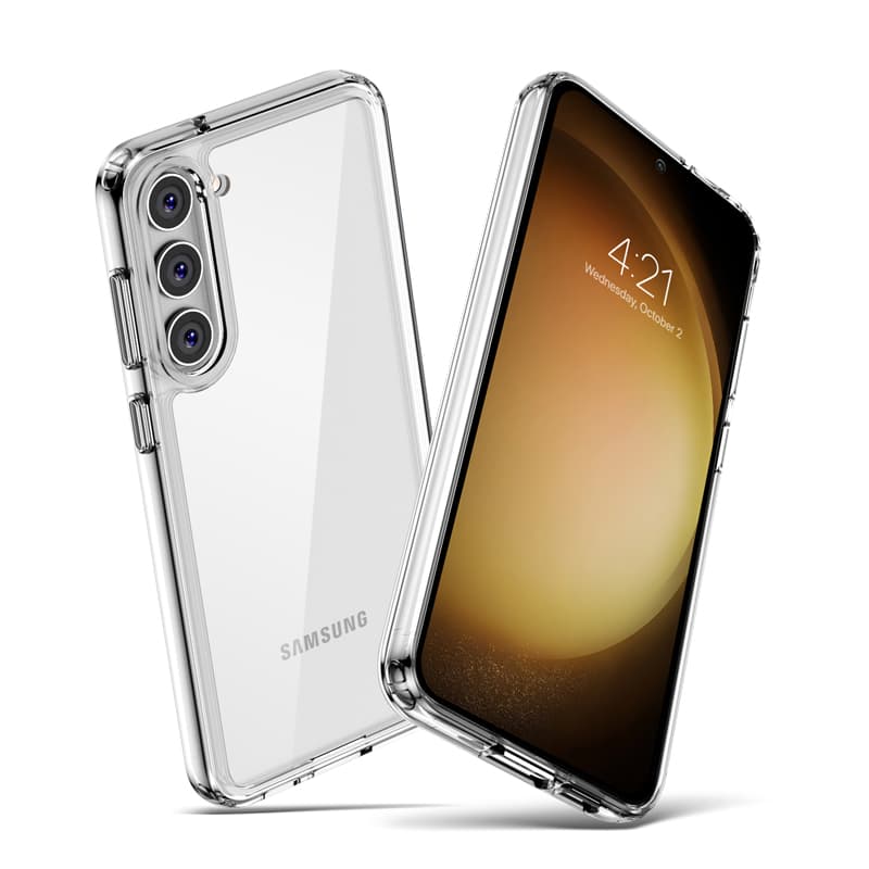 Crong Crystal Shield Cover - Samsung Galaxy S23 Case (Transparent) 5