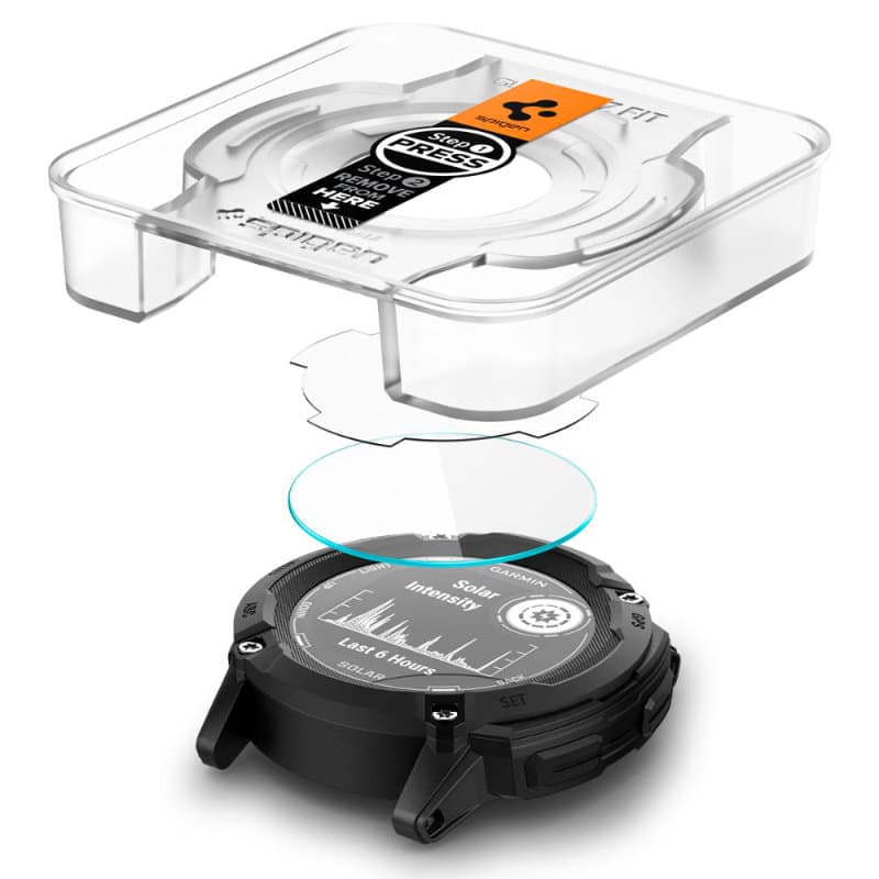 Spigen GLAS.TR EZ FIT 2-Pack - Tempered glass for Garmin Instinct 2X Solar (2 pcs) 5