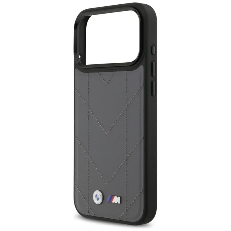 BMW M Quilted Logo MagSafe - iPhone 17 Pro Max Case (Anthracite) 6