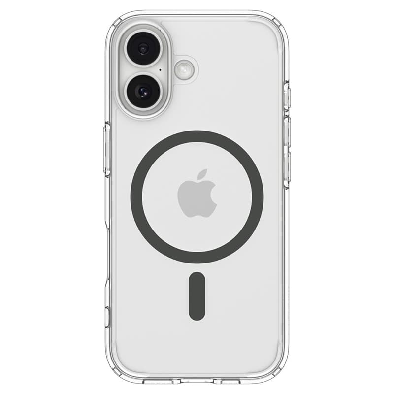 Spigen Ultra Hybrid Mag MagSafe - Case for iPhone 17 (Clear/Graphite)   2