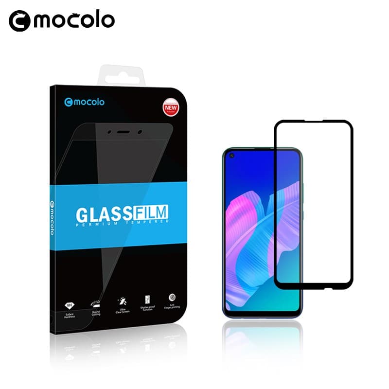 Mocolo 2.5D Full Glue Protective Glass for Huawei P40 Lite E 7