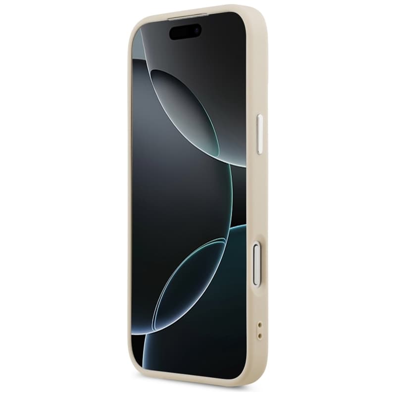 Guess Triangle Logo MagSafe - Case iPhone 17 Pro Max (Beige) 5