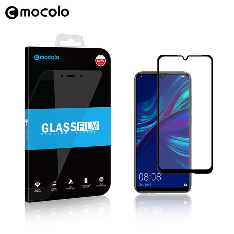 Mocolo 3D 9H Full Glue - Full screen protector for Huawei P smart 2019 / Honor 10 Lite (Black) 2