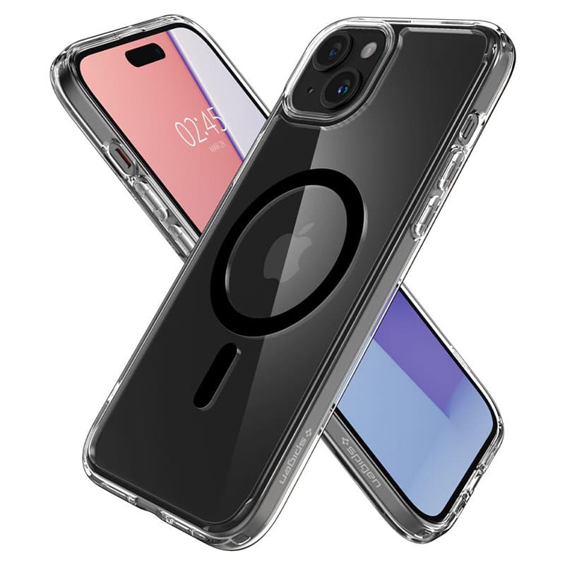 Spigen Ultra Hybrid MagSafe - Case for iPhone 15 (Black) 6