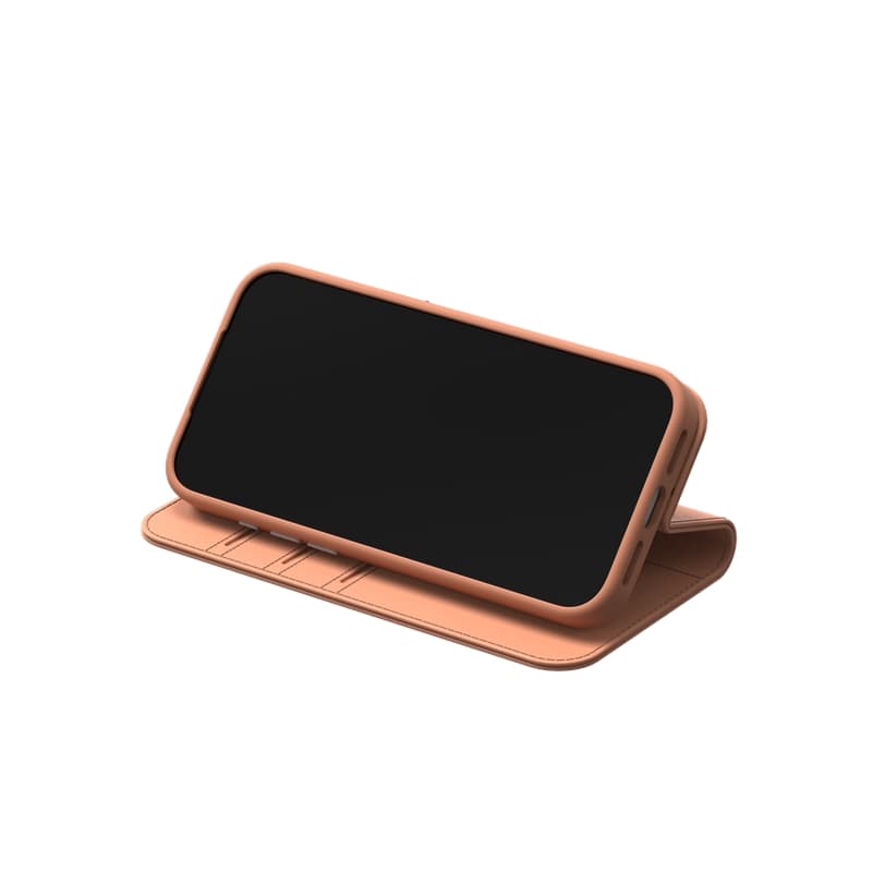 Moshi Overture MagSafe - Leather 3-in-1 Flip Case iPhone 17 Pro (Misty Coral) 3