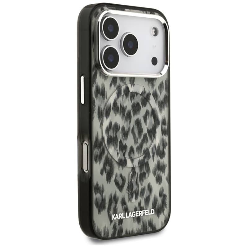 Karl Lagerfeld IML Leopard Pattern MagSafe - Case for iPhone 17 Pro (brown) 4