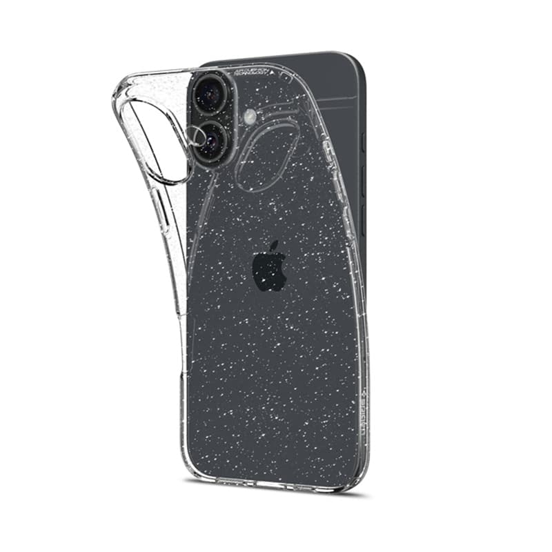Spigen Liquid Crystal Glitter - Case for iPhone 16 Plus (Clear) 3