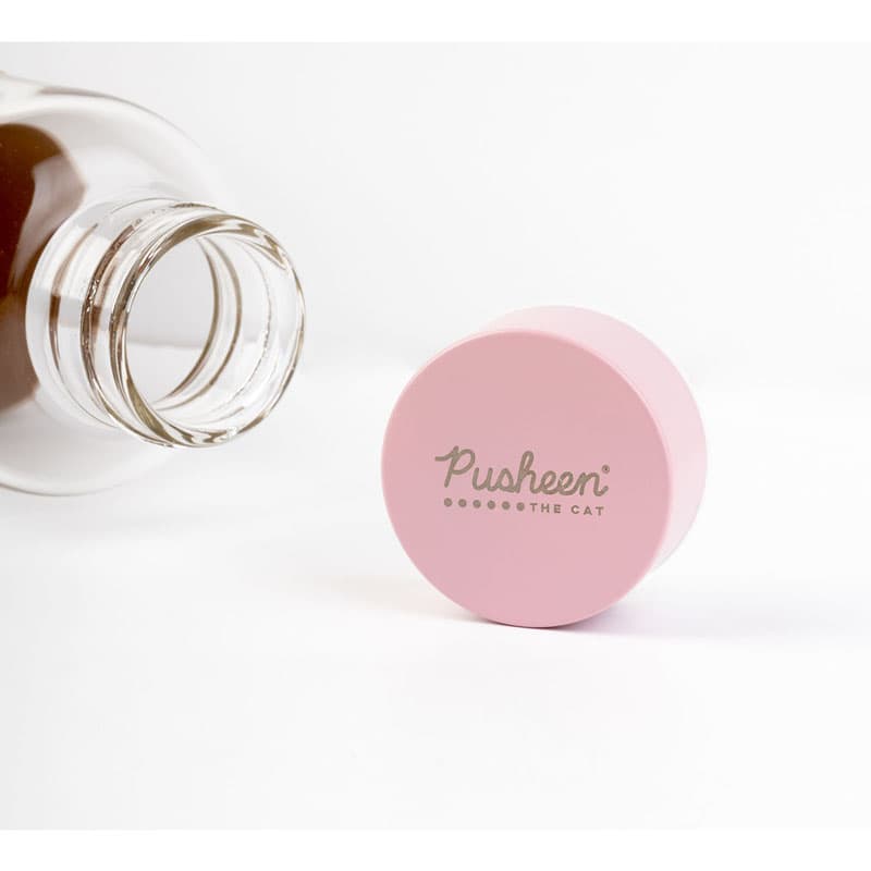 Pusheen - 500 ml Glass Water Bottle 5