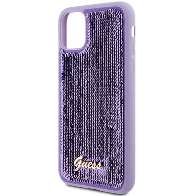 Guess Sequin Script Metal - iPhone 11 Case (purple) 5
