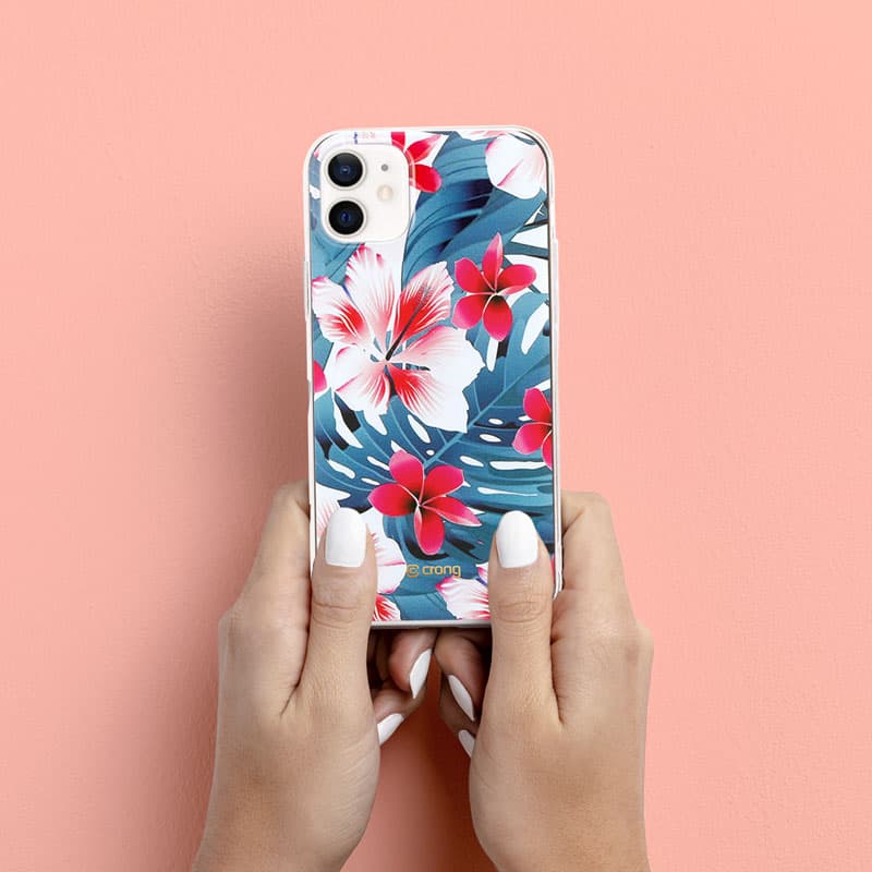 Crong Flower Case - iPhone 12 Mini Case (pattern 03) 6