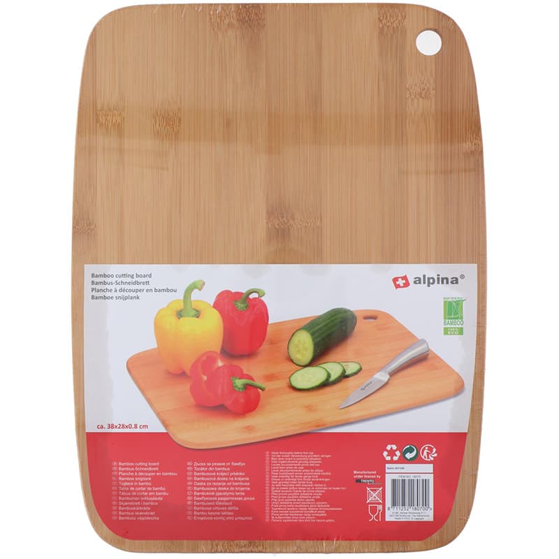 Alpina - Cutting board in bamboo wood 38x28 cm 2