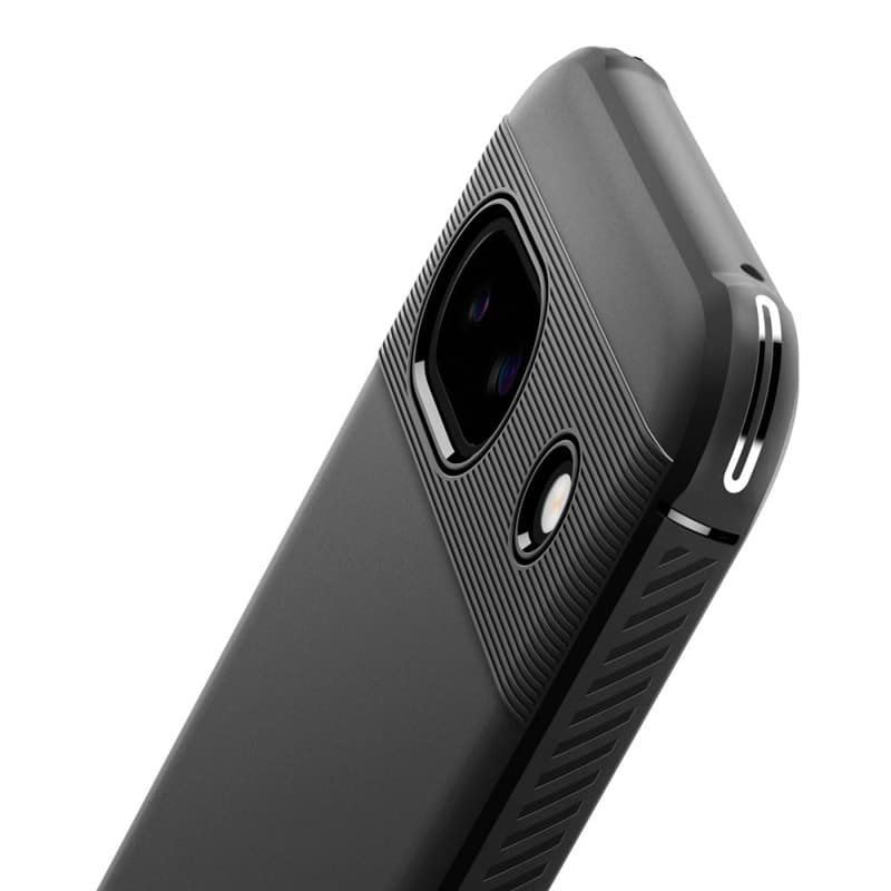 Spigen Rugged Armor - Case for Google Pixel 8A (Black) 8
