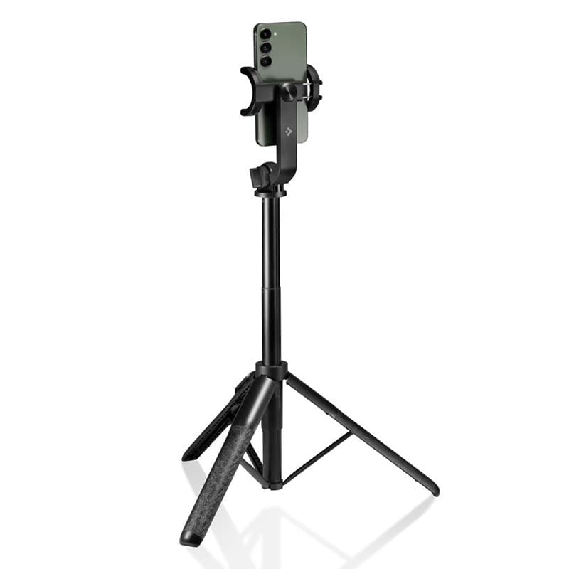 Spigen S560W Bluetooth Selfie Stick Tripod - Smartphone tripod / selfie stick holder (Black) 3