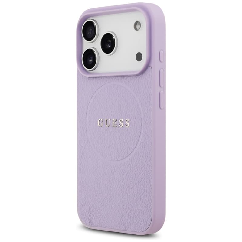 Guess Grained Ring MagSafe - Case iPhone 17 Pro (purple) 2