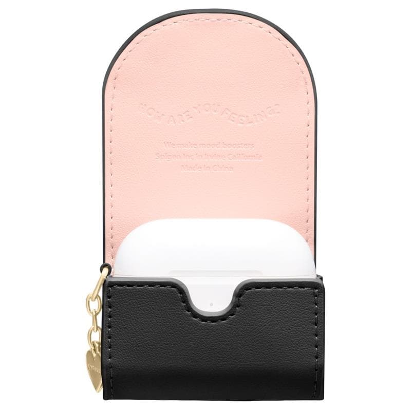 Spigen Cyrill Mini Bag - Case with Strap for Apple AirPods 4 (Black) 3