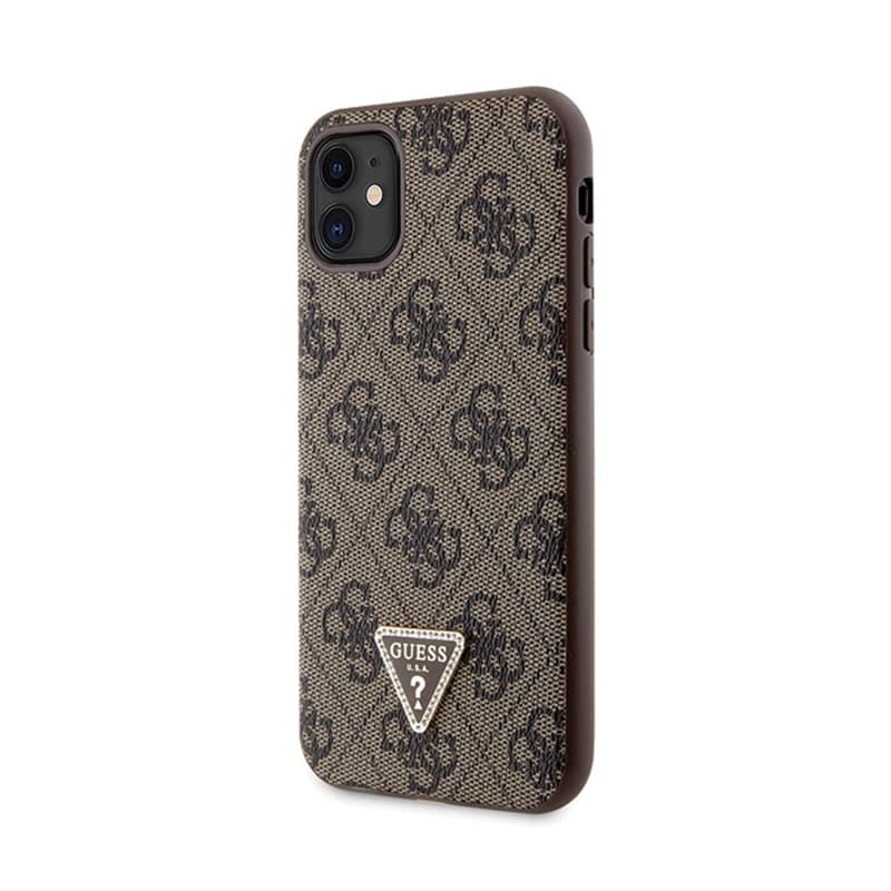 Guess Crossbody 4G Metal Logo - iPhone 11 Case (brown) 2