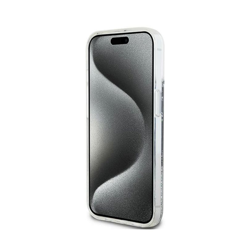 DKNY Liquid Glitter Big Logo - Case for iPhone 14 / 15 / 13 (black) 5