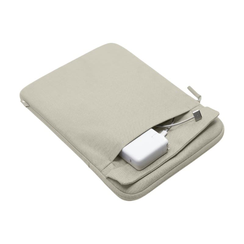 Incase Crosstown Sleeve with Woolenex - Case with Pocket for MacBook Pro 14" (M4/M3/M2/M1/2024-2021) (Limestone) 4