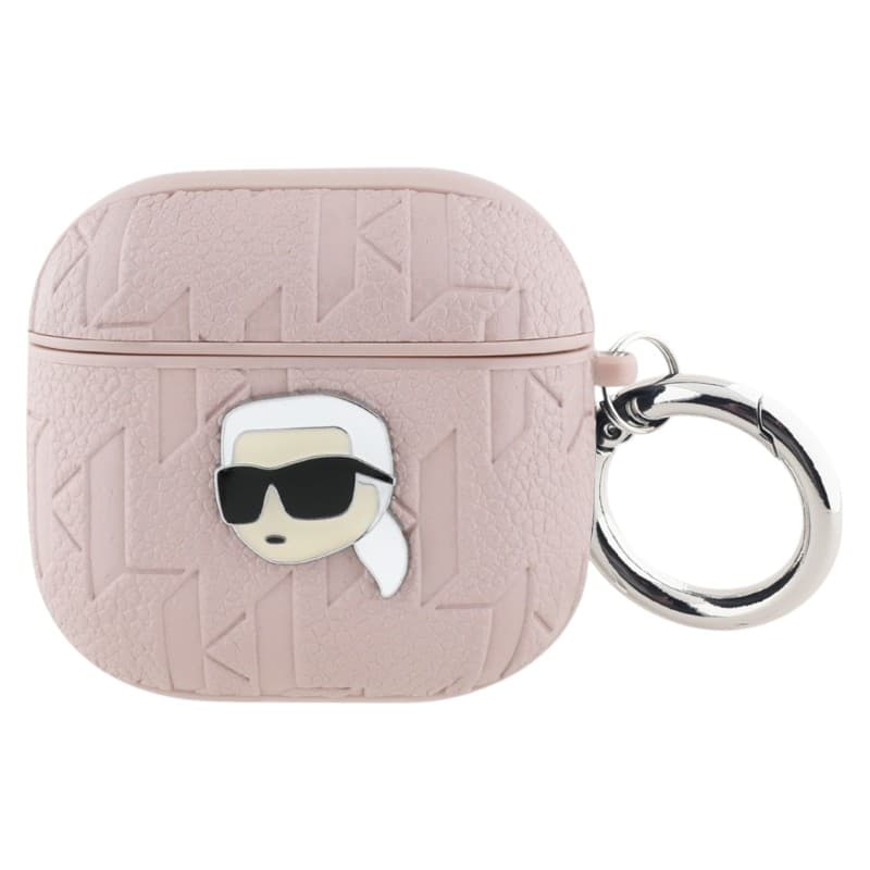 Karl Lagerfeld Monogram Karl Head - AirPods 4 Case (pink)