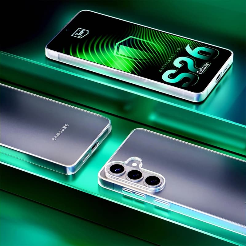 3mk Clear Case - Case for Samsung Galaxy S26 (Transparent) 4