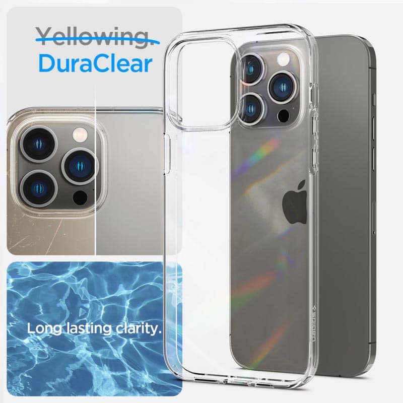 Spigen Crystal Pack - Set of case for iPhone 14 Pro + Protective Glass (Clear) 2