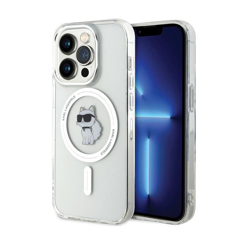 Karl Lagerfeld IML Choupette MagSafe - Case for iPhone 13 Pro Max (Transparent) 1