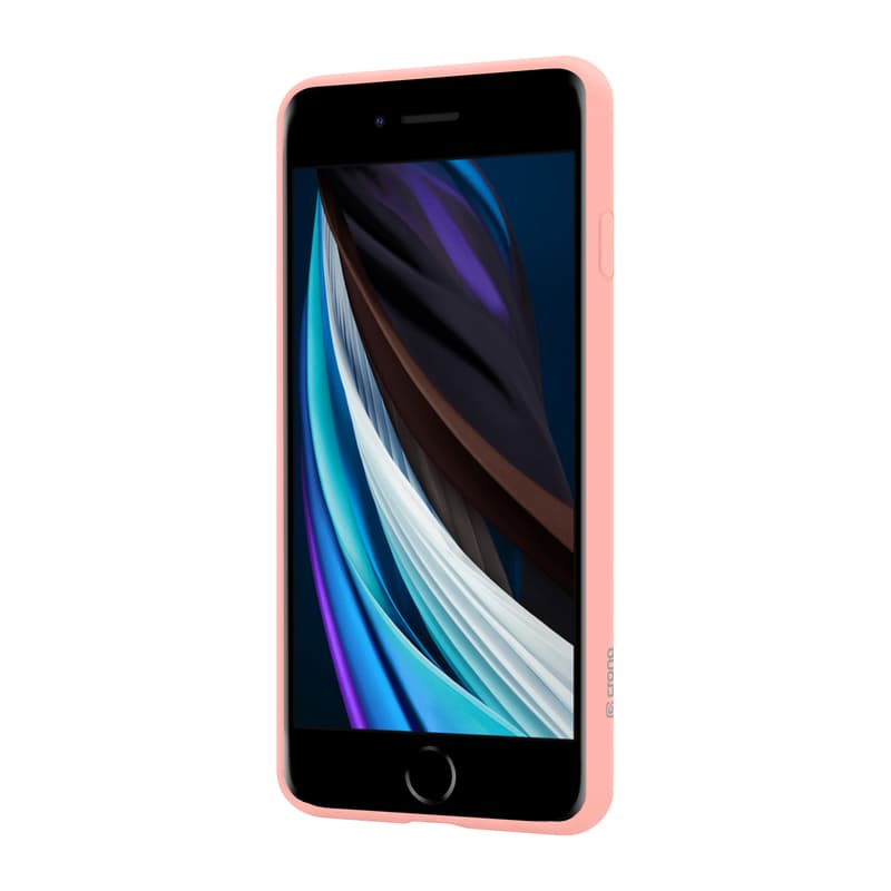 Crong Color Cover - Flexible Cover for iPhone 8/7 (Sand Pink) 2