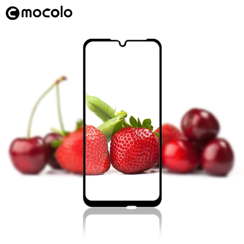 Mocolo 3D 9H Full Glue - Full screen protector for Huawei P smart 2019 / Honor 10 Lite (Black) 4