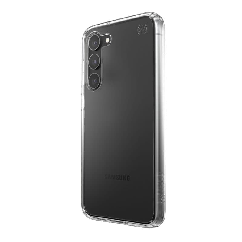 Speck Presidio Perfect-Clear - Samsung Galaxy S23+ Case with MICROBAN Coating (Clear) 3